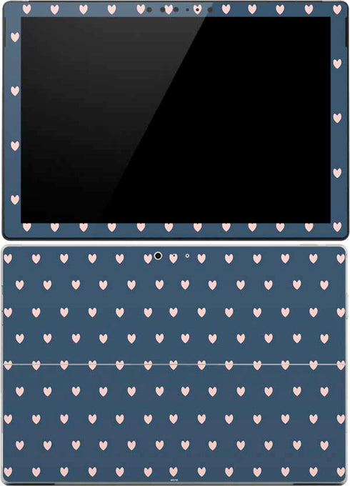 Blue and Pink Hearts Surface Pro (2017) Skin